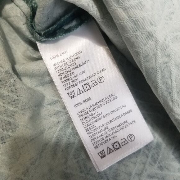 Tommy Bahama TB93 Hawaiian All Over Print Silk Men’s XXL Button Up Size Large - Picture 11 of 11